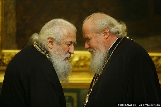 Митрополит Лавр и Патриарх Алексий. Фото: В.Ходаков