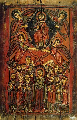 The Ascension of the Lord. VIII-IX century. Monastery of Saint Catherine's Monastery of the God-Trodden Mount Sinai.
