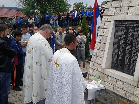 Фоча: Парастос, фото: СРНА