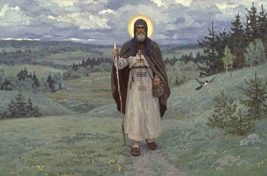 St. Sergius of Radonezh, by Sergei Efoshkin.