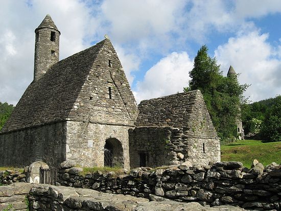 St. Kevin's Church in Glendalough, Wicklow