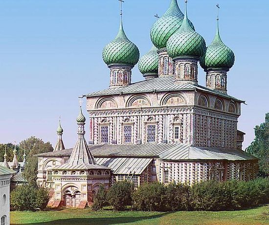Church of the Resurrection in the Grove in Kostroma - 1910