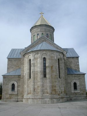 Church of Life-Establishing Trinity in Sovkhoznoye Village, Republic of Kabardino-Balkaria. Built in 1895-1902.