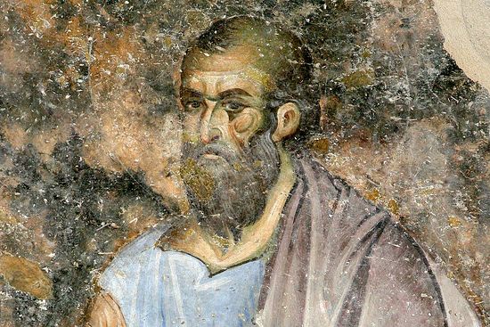Апостол Павел. Фрагмент фрески