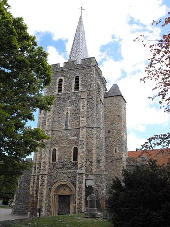 St. Mary's Norman Church in Minster-in-Thanet, Kent