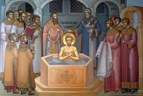 The Baptism of Grand Prince Vladimir, Equal-to-the-Apostles