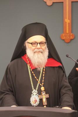 Patriarch John offers his remarks