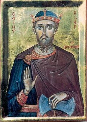Holy Passion-Bearer King Olaf II of Norway