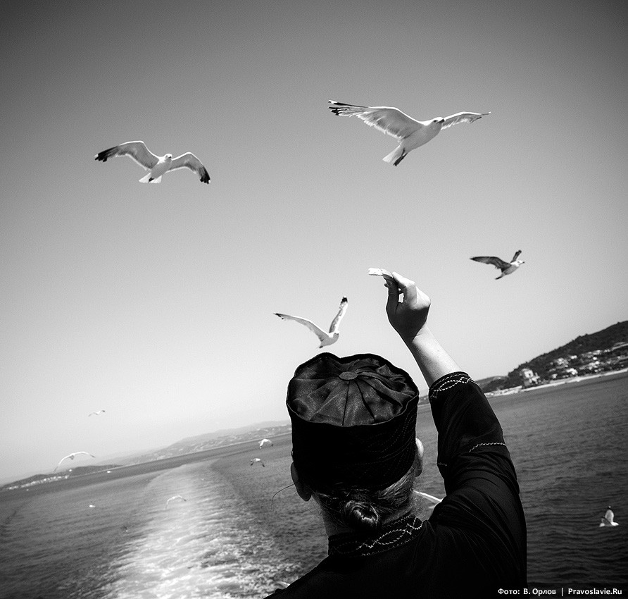 On the way to the Great Lavra Monastery. Photo: Vladimir Orlov / Pravoslavie.ru
