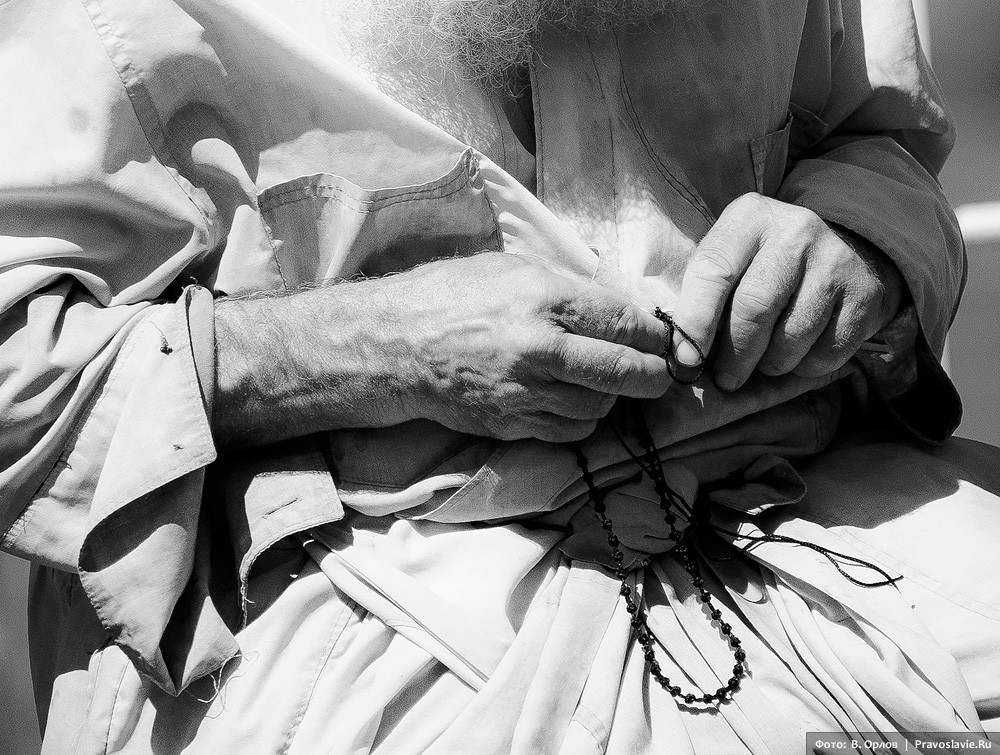 A procession of the cross at the Great Lavra Monastery of Mt. Athos (a photo gallery).  Photo: Vladimir Orlov / Pravoslavie.ru