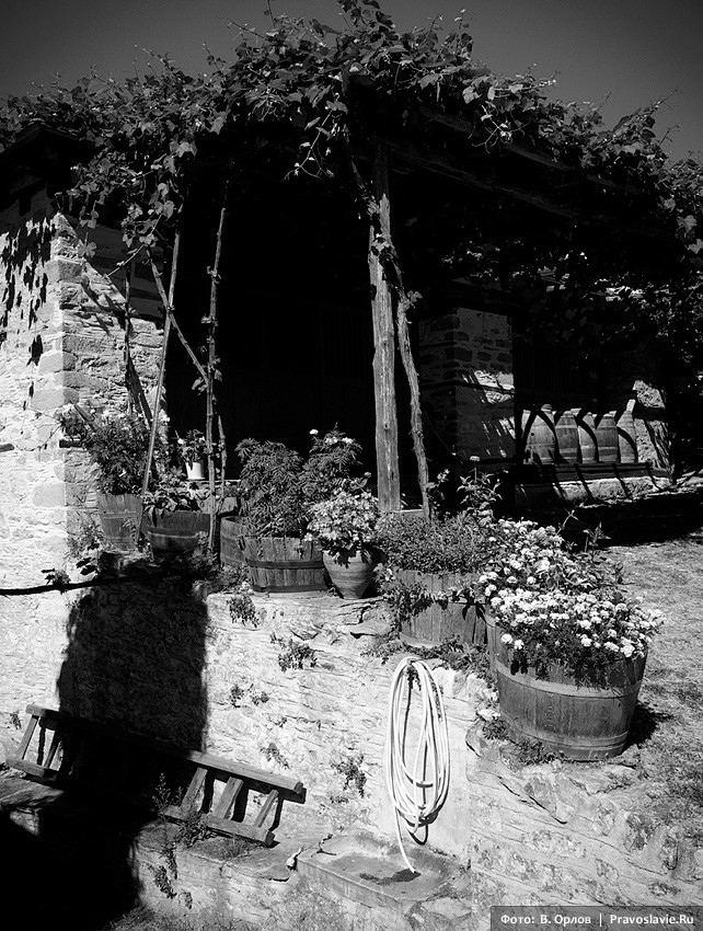 A procession of the cross at the Great Lavra Monastery of Mt. Athos (a photo gallery).  Photo: Vladimir Orlov / Pravoslavie.ru