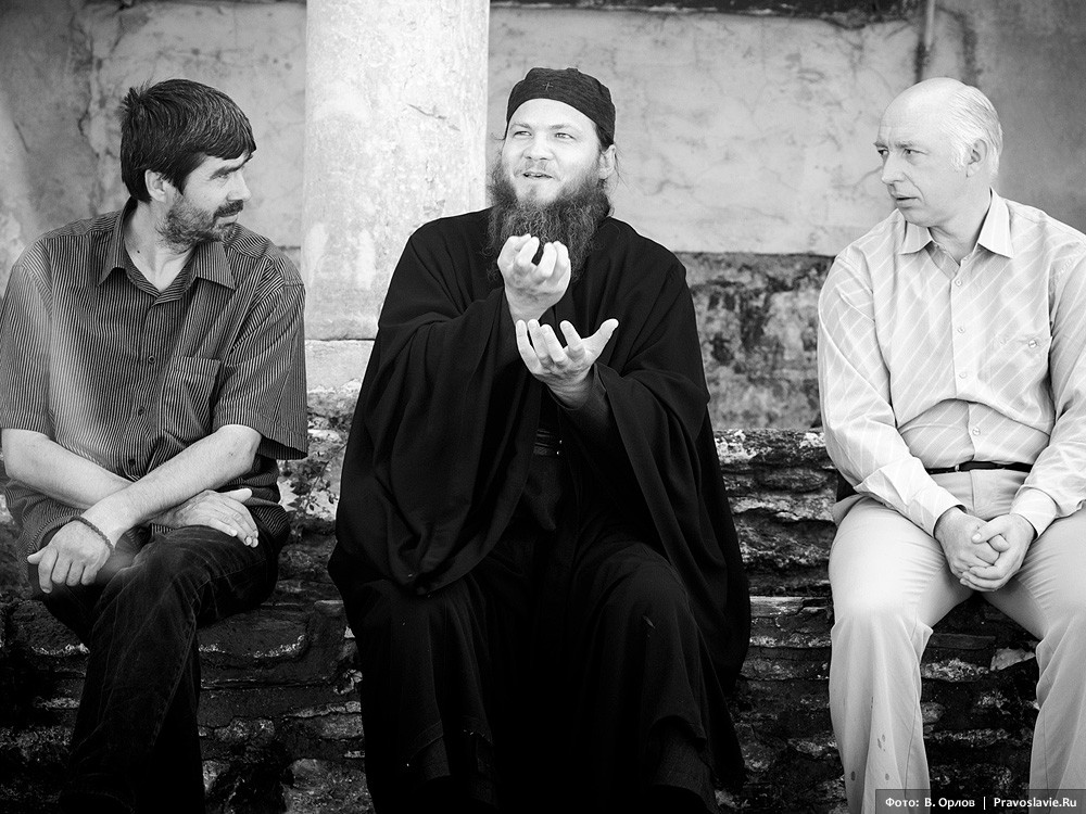 A procession of the cross at the Great Lavra Monastery of Mt. Athos (a photo gallery).  Photo: Vladimir Orlov / Pravoslavie.ru
