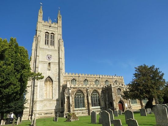 Parish Church of St. Mary the Virgin in St Neots, Cambridgeshire