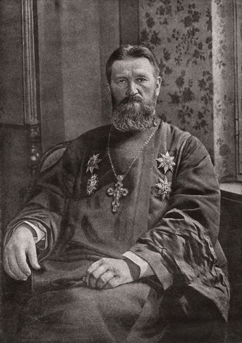 Archpriest Alexei Maltsev, who kept his vow to preserve the rare collection.