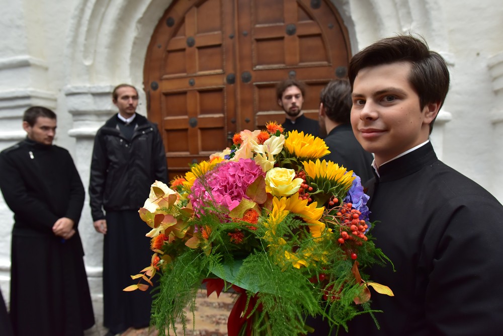 Патриаршее богослужение в московском Сретенском монастыре. Фото: Анатолий Горяинов / Православие.Ru
