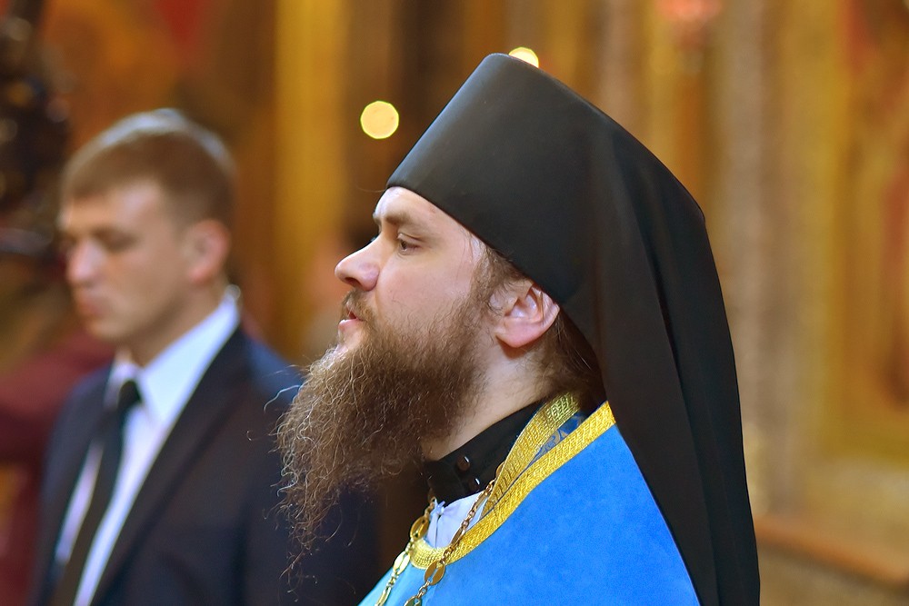 Патриаршее богослужение в московском Сретенском монастыре. Фото: Анатолий Горяинов / Православие.Ru