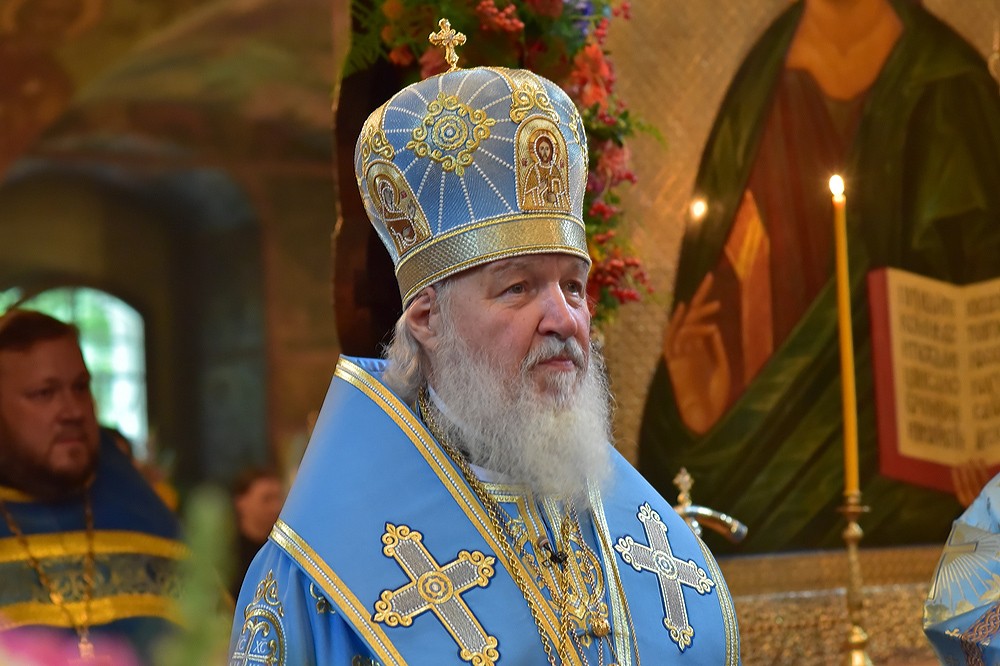 Патриаршее богослужение в московском Сретенском монастыре. Фото: Анатолий Горяинов / Православие.Ru