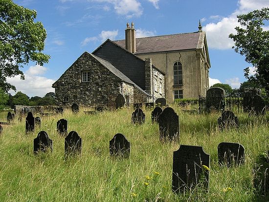 St. Deiniol's Church in Llanuwchllyn, Gwynedd