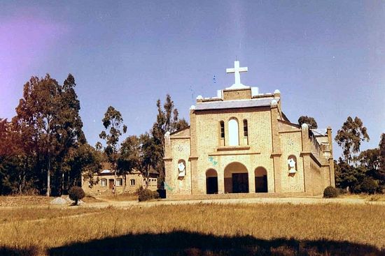 Church near Malangali, Tanzania