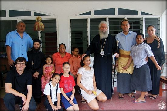 The first group of catechumens in Tonga