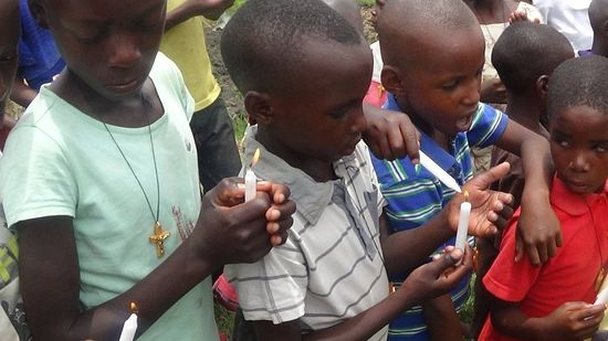 The newly illumined warriors of Christ!