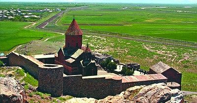 Khor-Virap in Armenia. The place were St.Gregory was imprisoned