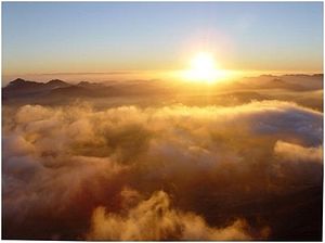 Viewing the sunrise from the Holy Summit of Sinai has been likened to seeing the creation of the world.