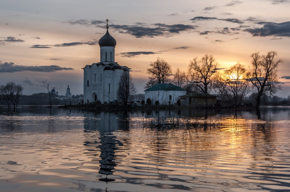 The Church of the Protection on the Nerl River celebrates it 850th anniversary!.  Church of the Protection on the Nerl  Photo: Tatiana Belyakova | mistral_t.photosight.ru