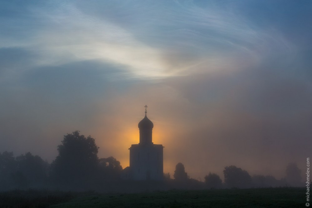 The Church of the Protection on the Nerl River celebrates it 850th anniversary!.  Church of the Protection on the Nerl  Photo: Mikhail Shmelev | michaelshmelev.com