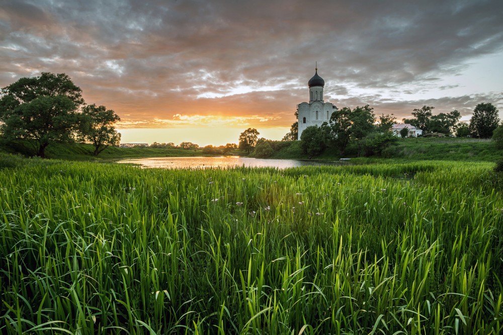 The Church of the Protection on the Nerl River celebrates it 850th anniversary!. Church of the Protection on the Nerl Photo: Tatiana Belyakova | mistral_t.photosight.ru
