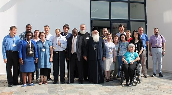 Participants in the Volos consultation on disability. WCC/Angeline Okola