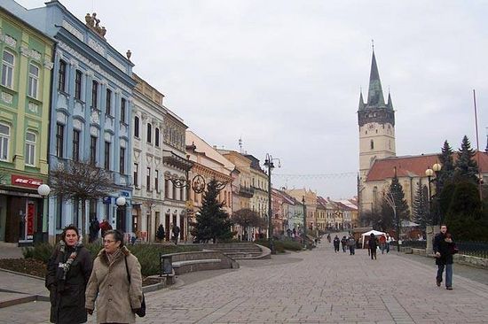 The city of Prešov