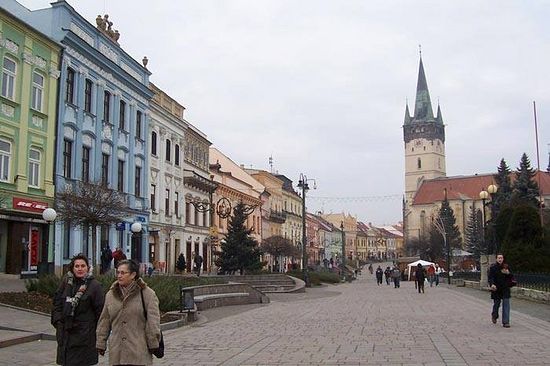 Прешов, современный вид