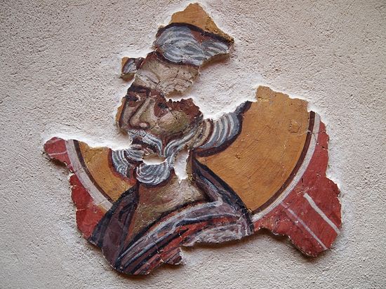 A 14th century fresco from the St. Iliya Church at the Urvich Fortress near Bulgaria’s Sofia. Photo: Monitor daily