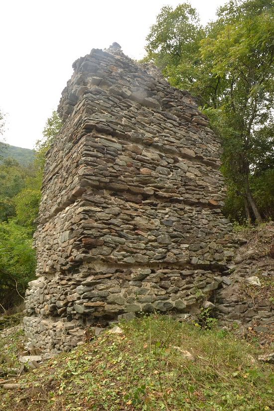 One of the towers of the medieval fortress Urvich near Bulgaria’s capital Sofia. Photo: Archaeological Team, National Museum of History