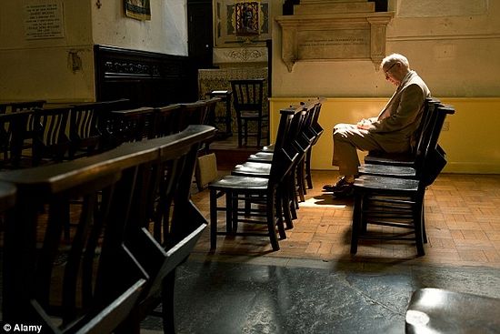 The Church of England may only open at Easter and Christmas after report reveals one in four parishes have fewer than 10 worshippers