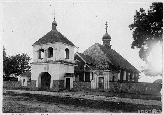 Свято-Николаевский храм, Тимковичи. 1917 г.