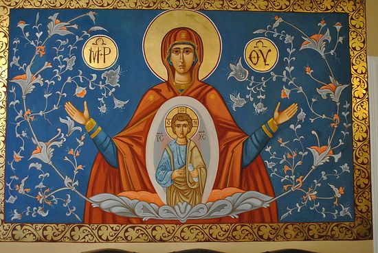 The Mother of God. Abbess Ketevan’s icon