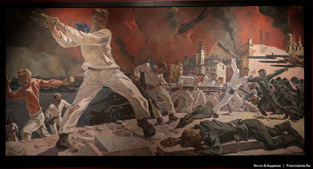 Выставка «1914–1945. От великих потрясений к Великой Победе».  Фото: Владимир Ходаков / Православие.Ru