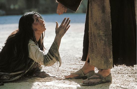 Хананеянка у ног Христа