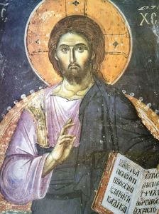 Jesus Christ (13th-14thc, Church of Protaton, Mount Athos, Greece)