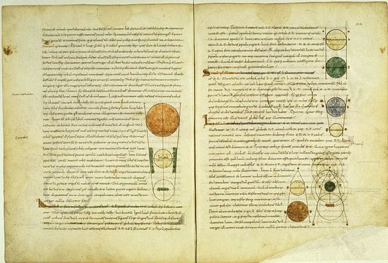 Платон. Средневековая латинская рукопись «Тимея»