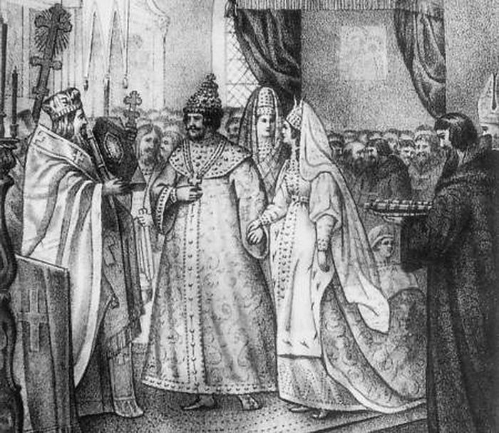 Венчание Великого князя Иоанна III и Зои (Софии) Палеолог