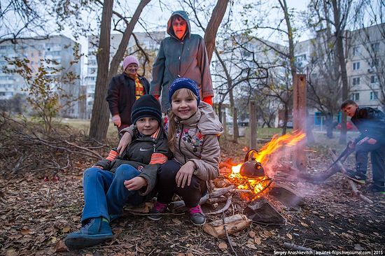 Шелкино (Крим) без струје. Фото: С. Анашкевич