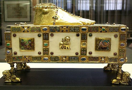 Sandal of Apostle Andrew the First-Called, Trier, Germany.