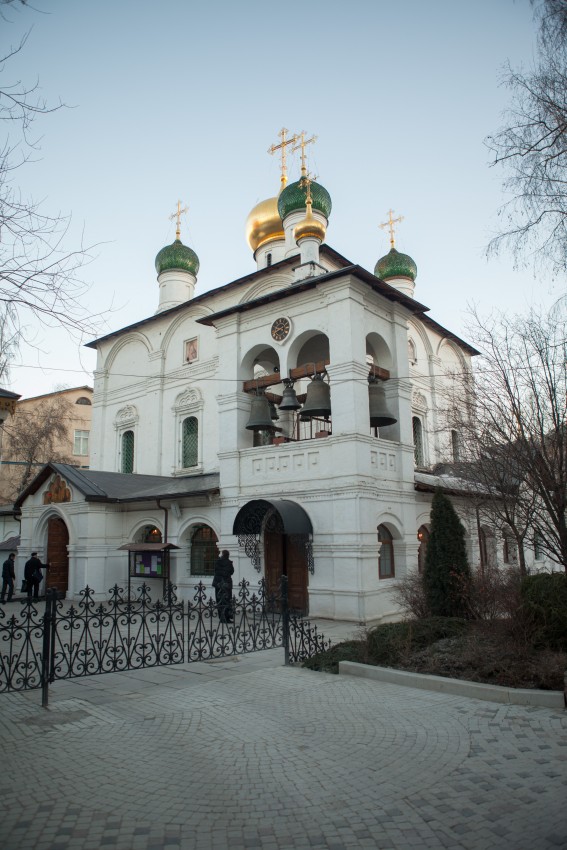 Патриаршее Богослужение в Сретенском монастыре.  Фото: Михаил Родионов