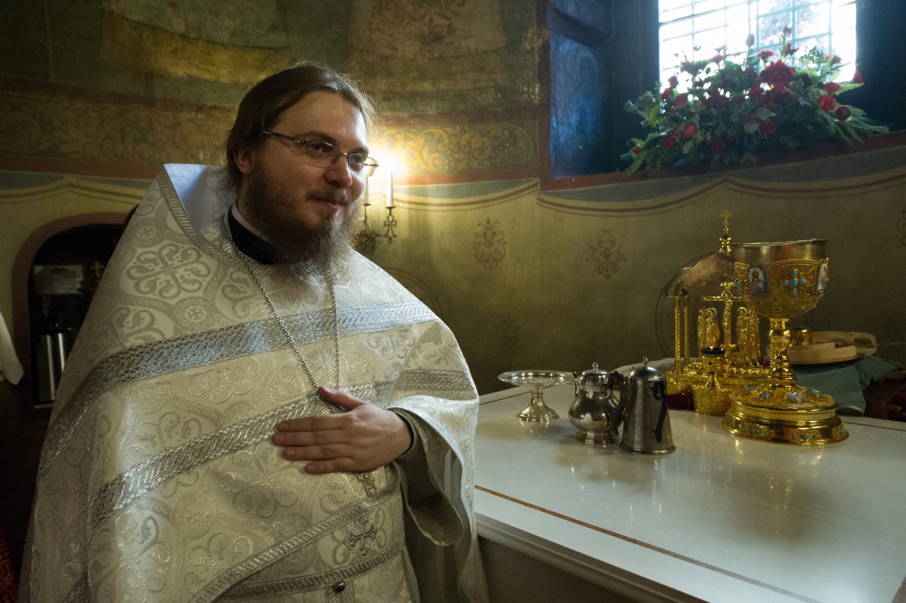 Патриаршее Богослужение в Сретенском монастыре.  Фото: Дмитрий Гливинский