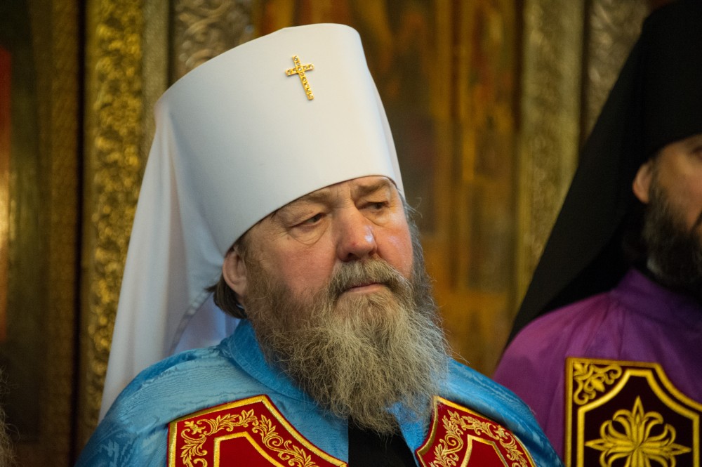 Патриаршее Богослужение в Сретенском монастыре.  Фото: Дмитрий Гливинский