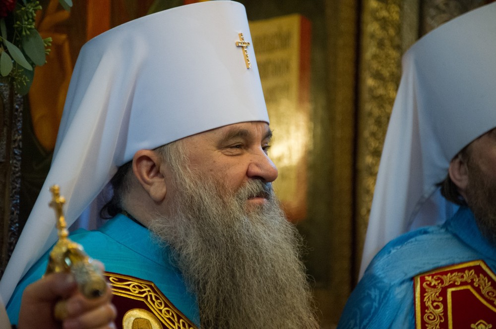 Патриаршее Богослужение в Сретенском монастыре.  Фото: Дмитрий Гливинский