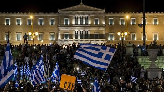 «OXI» («Не») - резултати гласања на реферндуму о европским кредитима